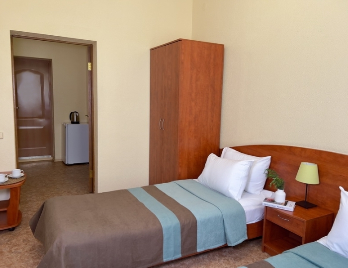 Улучшенный 2-местный 1-комнатный корпус 2 - Санаторий «Голубая волна» Алушта