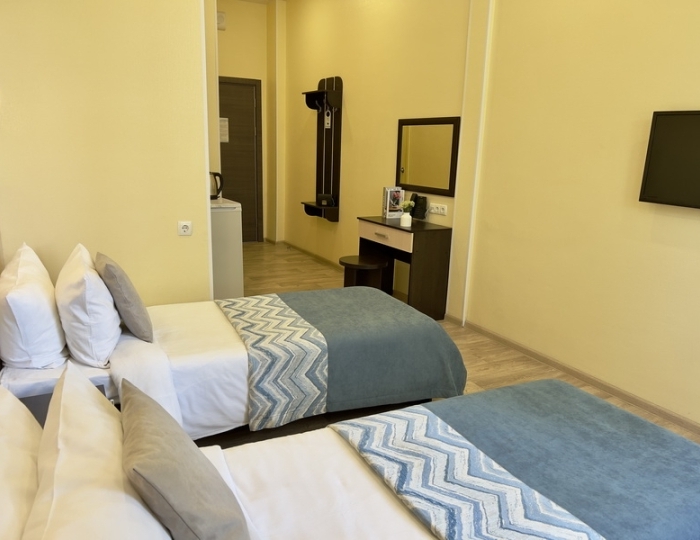 Улучшенный 2-местный 1-комнатный корпус 3 - Санаторий «Голубая волна» Алушта