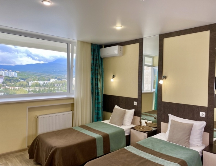 Люкс Семейный 2-комнатный 5-местный корпус 1 - Санаторий «Голубая волна» Алушта