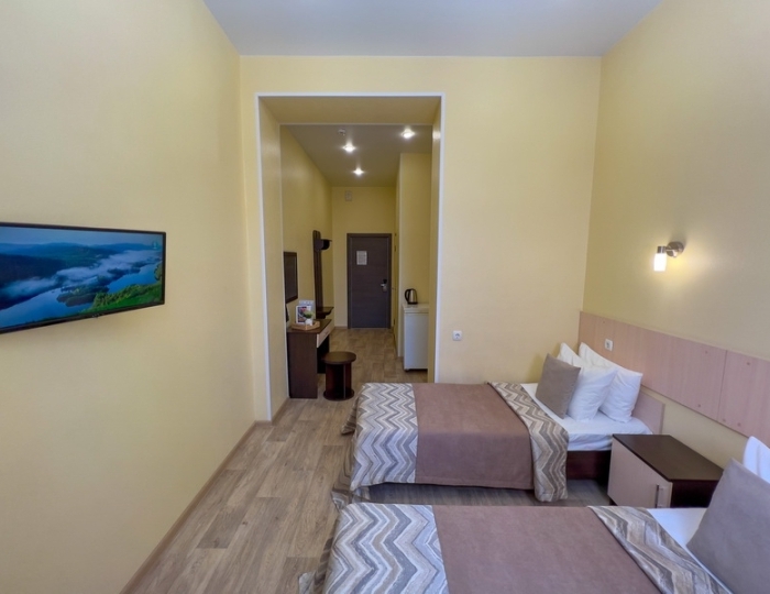 Улучшенный 2-местный 1-комнатный корпус 3 - Санаторий «Голубая волна» Алушта